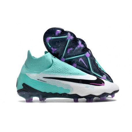 Nike Phantom GX Elite DF FG Link Turchese Hyper Nero Fucsia Dream Bianco