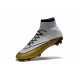 Scarpa Calcio Cristiano Ronaldo Nike Mercurial Superfly FG 501 Bianco Oro