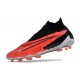 Nike Phantom GX Elite DF FG Link Cremisi Vivace Nero Bianco