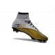 Scarpa Calcio Cristiano Ronaldo Nike Mercurial Superfly FG 501 Bianco Oro