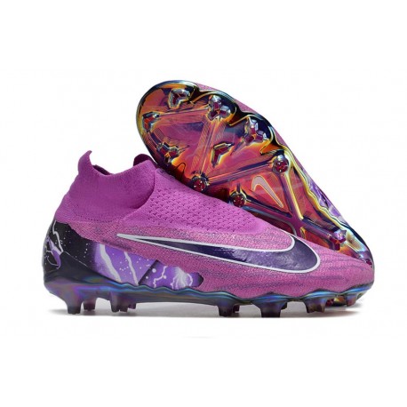 Nike Phantom GX Elite DF FG Link Viola Nero