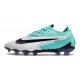 Scarpe Nike Phantom GX Elite FG Turchese Hyper Nero Fucsia Dream Bianco