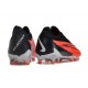 Scarpe Nuovo Nike Phantom GX Elite FG Cremisi Vivace Nero Bianco