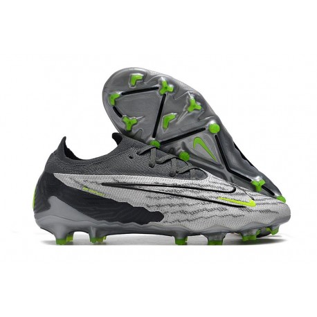 Scarpe Nuovo Nike Phantom GX Elite FG Grigio Nero