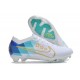 Nike Air Zoom Mercurial Vapor 15 Elite FG Bianco Blu Oro