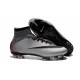 Scarpa Calcio Cristiano Ronaldo Nike Mercurial Superfly CR7 Quinhentos FG - Metallic Nero Rosso