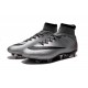 Scarpa Calcio Cristiano Ronaldo Nike Mercurial Superfly CR7 Quinhentos FG - Metallic Nero Rosso