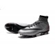 Scarpa Calcio Cristiano Ronaldo Nike Mercurial Superfly CR7 Quinhentos FG - Metallic Nero Rosso