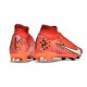 Nuovo Nike Zoom Mercurial Superfly 9 Elite FG MDS Rosso Bianco