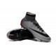 Scarpa Calcio Cristiano Ronaldo Nike Mercurial Superfly CR7 Quinhentos FG - Metallic Nero Rosso