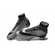 Scarpa Calcio Cristiano Ronaldo Nike Mercurial Superfly CR7 Quinhentos FG - Metallic Nero Rosso