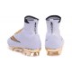 Nike Nuovo 2016 Scarpe Calcetto Mercurial Superfly FG ACC Bianco Oro