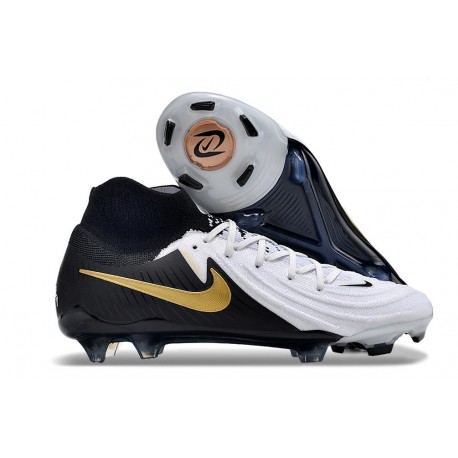 Scarpe Nike Phantom Luna 2 Elite FG Bianco Nero Oro Metallizzato