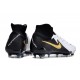 Scarpe Nike Phantom Luna 2 Elite FG Bianco Nero Oro Metallizzato