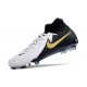 Scarpe Nike Phantom Luna 2 Elite FG Bianco Nero Oro Metallizzato