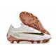 Scarpe Nuovo Nike Phantom GX Elite FG Bianco Oro