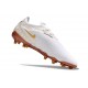 Scarpe Nuovo Nike Phantom GX Elite FG Bianco Oro