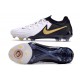 Scarpe Nuovo Nike Phantom GX Elite FG Bianco Nero Oro Metallizzato