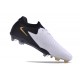 Scarpe Nuovo Nike Phantom GX Elite FG Bianco Nero Oro Metallizzato