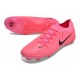 Scarpe Nuovo Nike Phantom GX Elite FG Rosa Nero