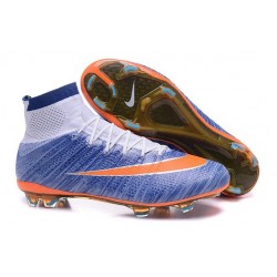 Nike Nuovo 2016 Scarpe Calcetto Mercurial Superfly FG ACC Viola Arancio