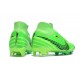 Nuovo Nike Zoom Mercurial Superfly 9 Elite FG MDS Verde Strike Nero Verde Stadium