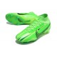 Nuovo Nike Zoom Mercurial Superfly 9 Elite FG MDS Verde Strike Nero Verde Stadium