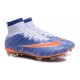 Nike Nuovo 2016 Scarpe Calcetto Mercurial Superfly FG ACC Viola Arancio