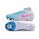 Scarpe Nike Phantom Luna 2 Elite FG Bianco Blu Rosa