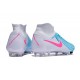 Scarpe Nike Phantom Luna 2 Elite FG Bianco Blu Rosa