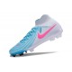 Scarpe Nike Phantom Luna 2 Elite FG Bianco Blu Rosa