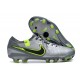 Nike Tiempo Legend 10 Elite FG Grigio Nero Verde