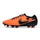 Nike Tiempo Legend 10 Elite FG Arancione Nero