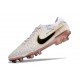 Nike Tiempo Legend 10 Elite FG Bianco Oro Nero