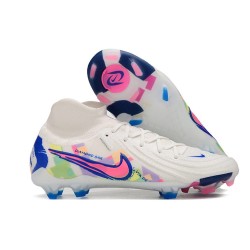 Scarpe Nike Phantom Luna 2 Elite FG Bianco Rosa Blu