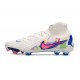 Scarpe Nike Phantom Luna 2 Elite FG Bianco Rosa Blu