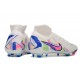 Scarpe Nike Phantom Luna 2 Elite FG Bianco Rosa Blu