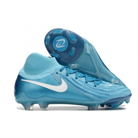 Scarpe Nike Phantom Luna 2 Elite FG Blu Bianco