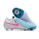 Scarpe Nike Phantom Luna II Elite FG Bianco Blu Rosa