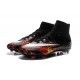 Nike Nuovo 2016 Scarpe Calcetto Mercurial Superfly CR7 FG ACC Nero Rosso Bianco