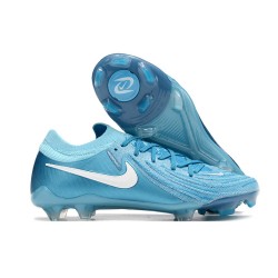 Scarpe Nike Phantom Luna II Elite FG Blu Bianco