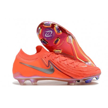 Scarpe Nike Phantom Luna II Elite FG Rosso Nero