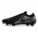 Scarpe Nuovo Nike Phantom GX Elite FG Nero Bianco Rosso