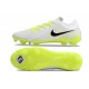Nike Phantom GX 2 Elite FG Bianco Nero Giallo