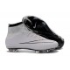 Nike Nuovo 2016 Scarpe Calcetto Mercurial Superfly FG ACC Bianco Nero