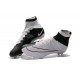 Nike Nuovo 2016 Scarpe Calcetto Mercurial Superfly FG ACC Bianco Nero