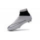 Nike Nuovo 2016 Scarpe Calcetto Mercurial Superfly FG ACC Bianco Nero