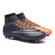 Nike Nuovo 2016 Scarpe Calcetto Mercurial Superfly FG ACC Nero Arancio