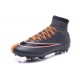 Nike Nuovo 2016 Scarpe Calcetto Mercurial Superfly FG ACC Nero Arancio