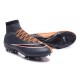 Nike Nuovo 2016 Scarpe Calcetto Mercurial Superfly FG ACC Nero Arancio